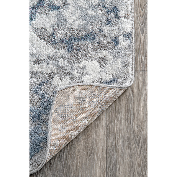 Williston Montague Machine Woven Performance Gray Rug & Reviews